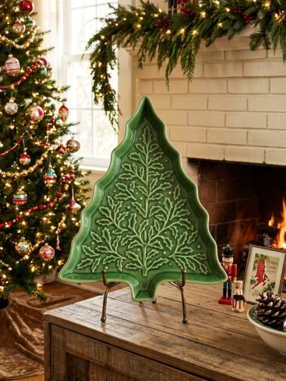 Hallmark Christmas Tree Dish